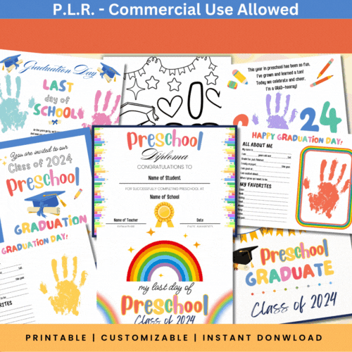 PLR Templates plrprintablesstore