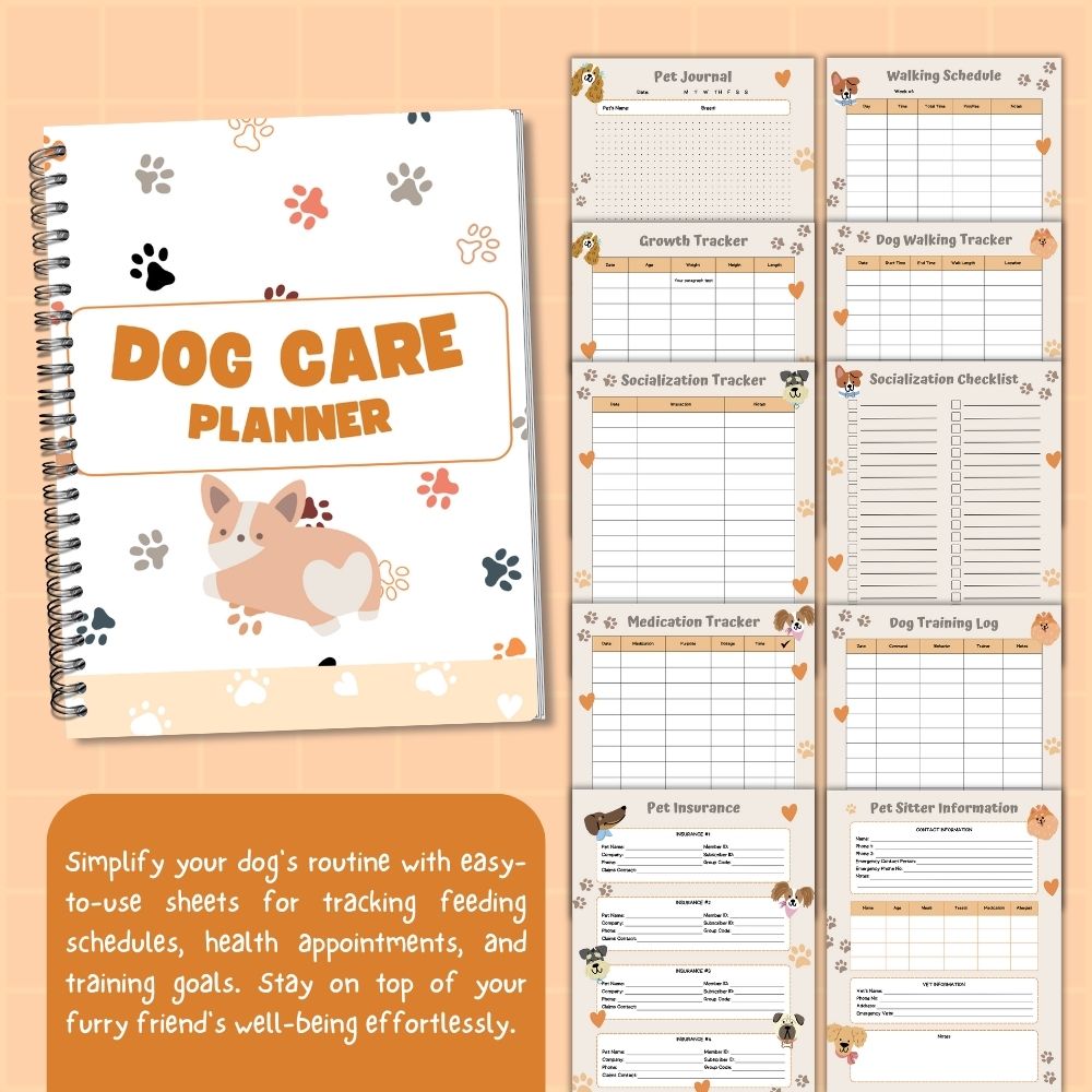 PLR Dog Care Planner