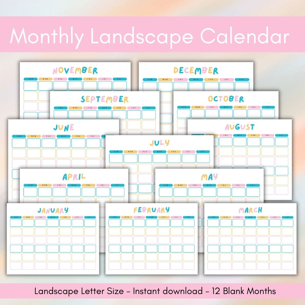 PLR Multi Color Teacher Planner