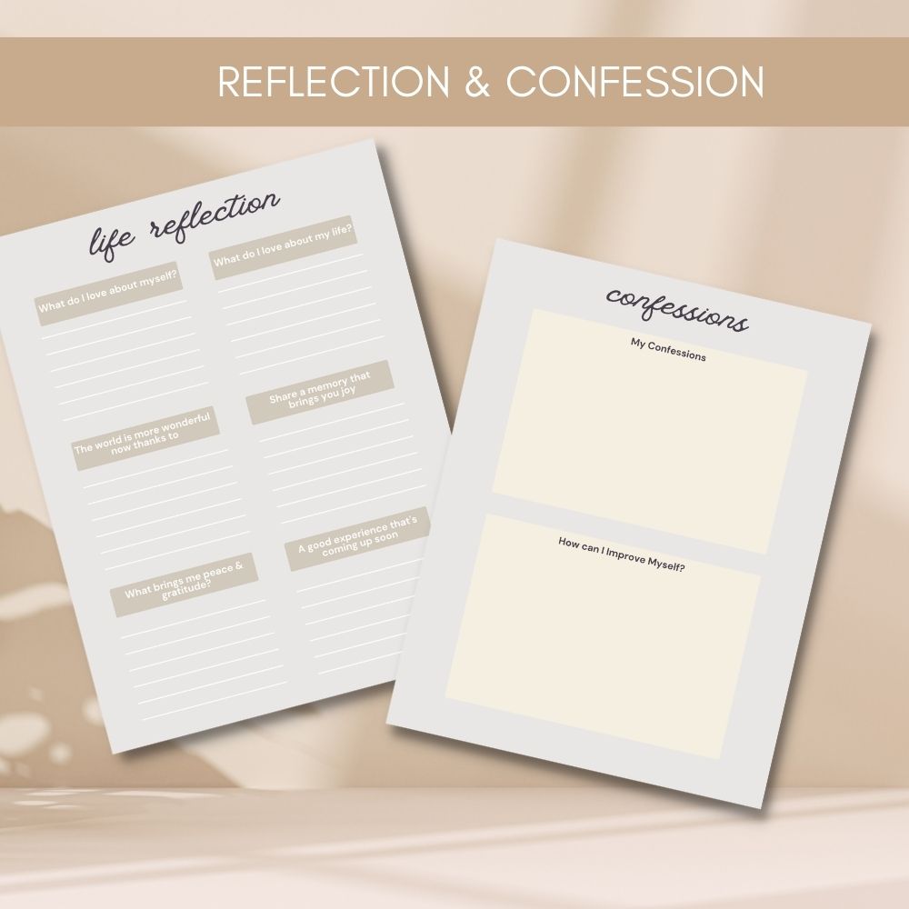 PLR Tan Prayer Journal
