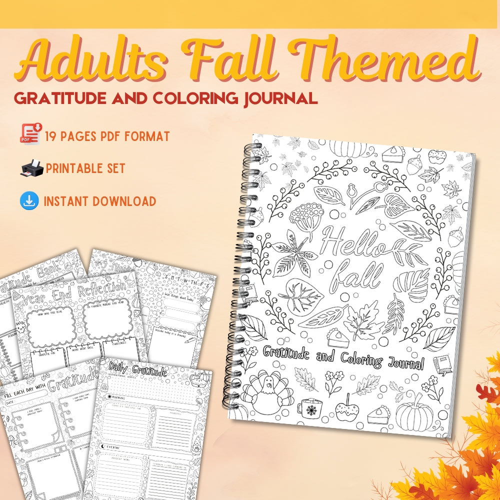 Ultimate Fall PLR Printables Template Pack