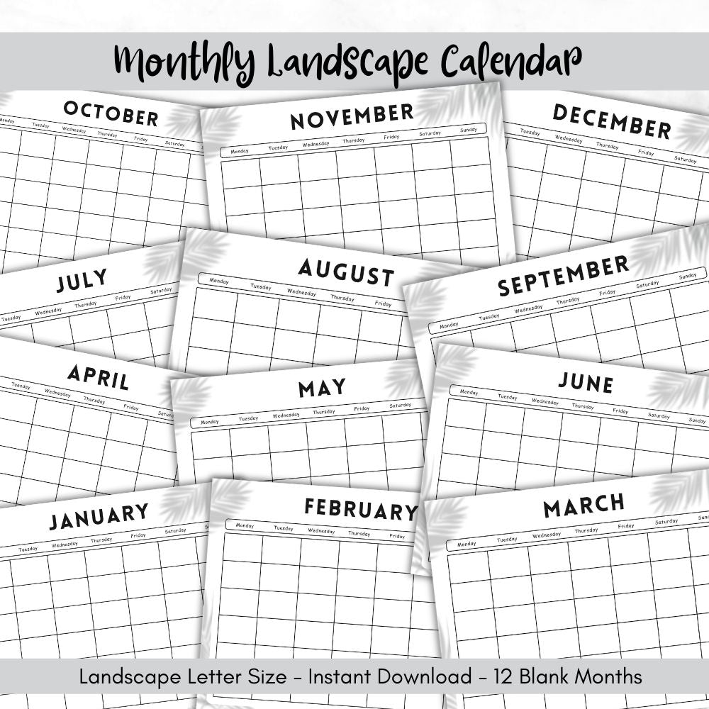 PLR Black and White Bullet Planner & Trackers