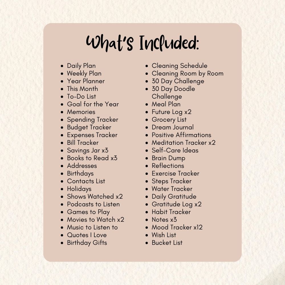 PLR Green Bullet Planner & Trackers