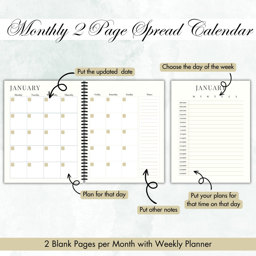 PLR Printable Writer's Planner