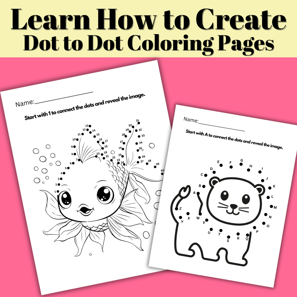 How to Create Unique Coloring Pages in Canva