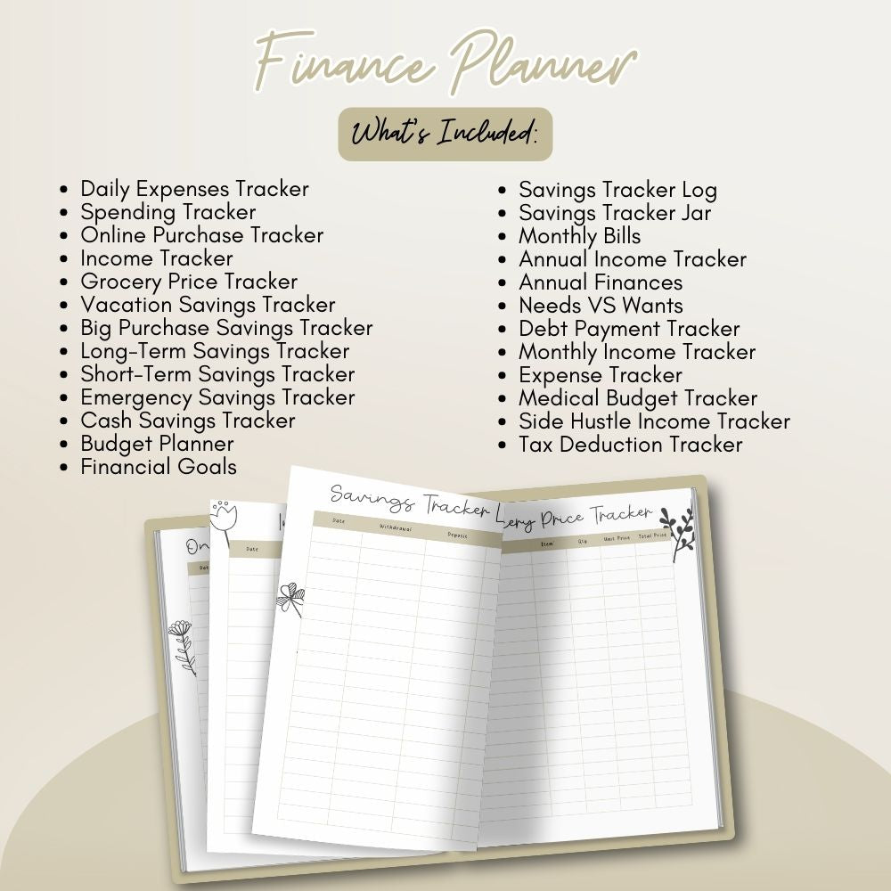 PLR ADHD Planner