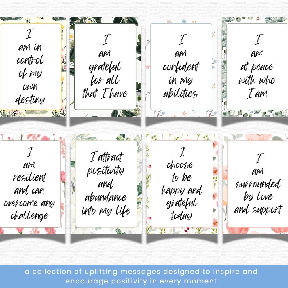 PLR Affirmation Card Bundle