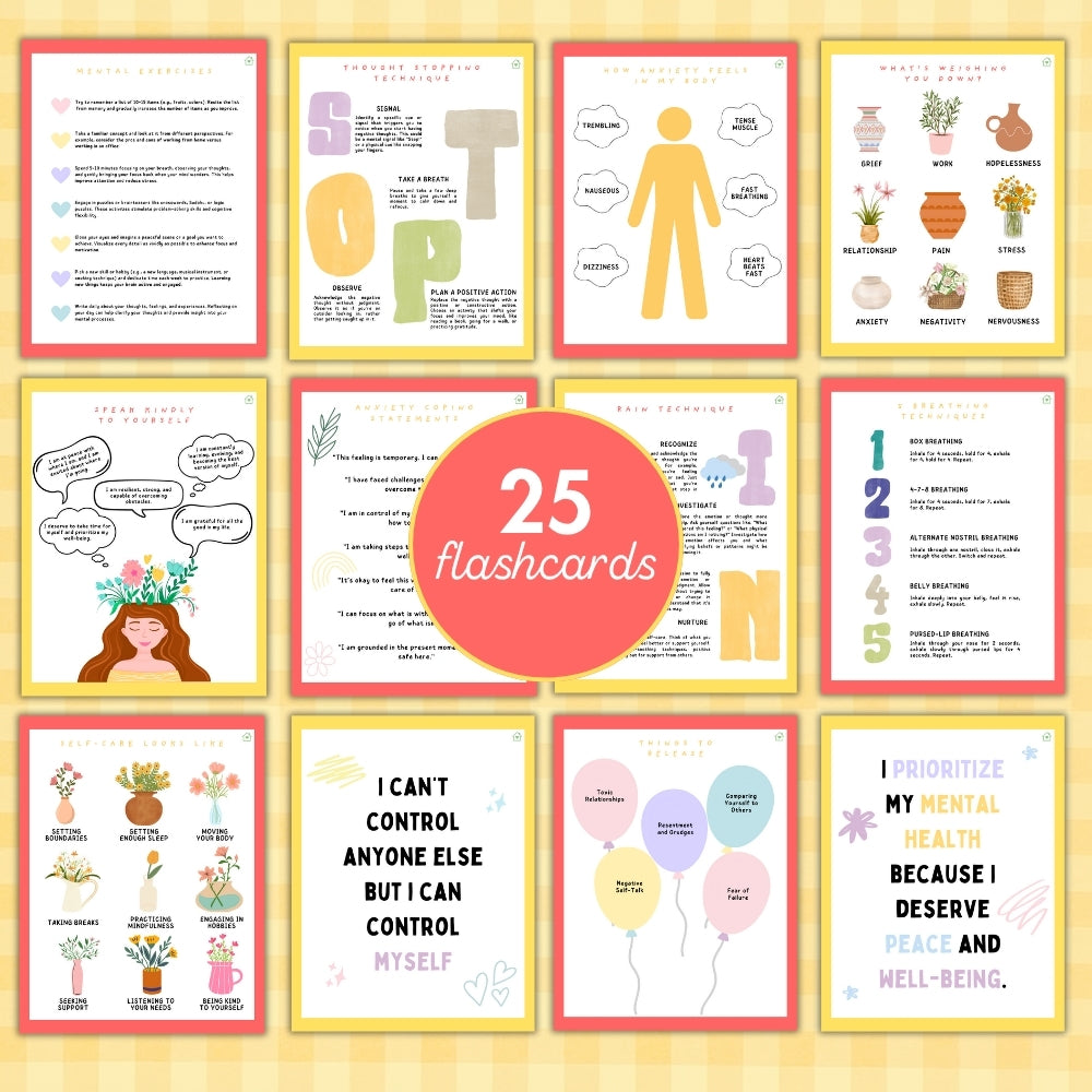 PLR Digital Anxiety Planner