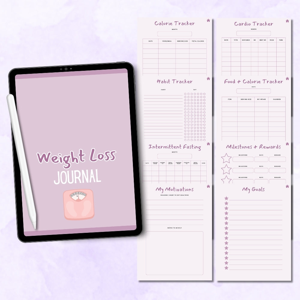 PLR Digital Weight Loss Journal