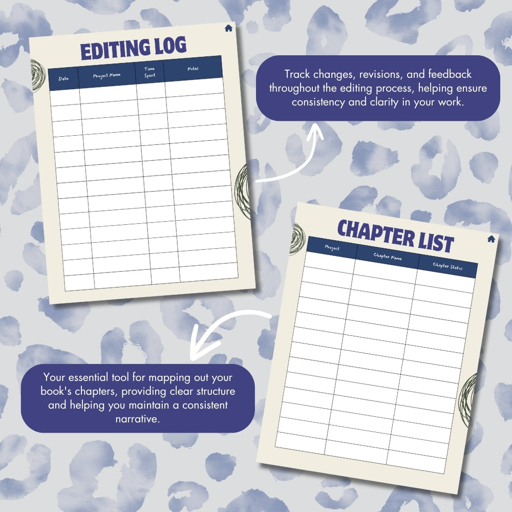 PLR Digital Writer's Planner