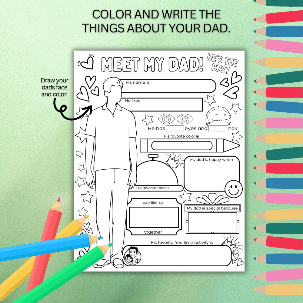 PLR Father's Day All About me
