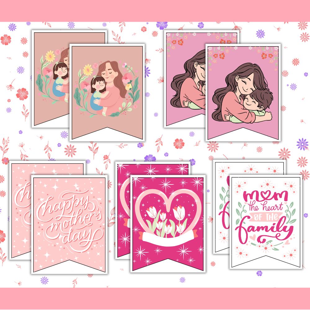 PLR Printable Happy Mother's Day Banner