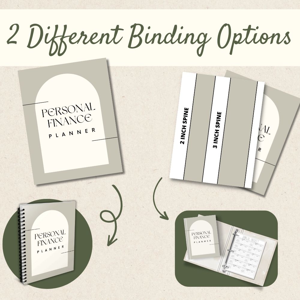 PLR Minimalist Personal Finance Planner