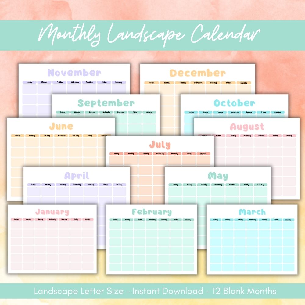 PLR Multicolor Gardening Planner