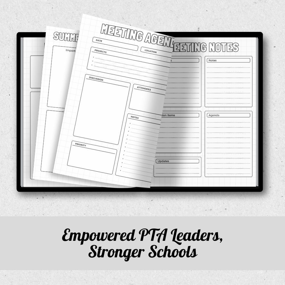 PLR PTA Leader Planner