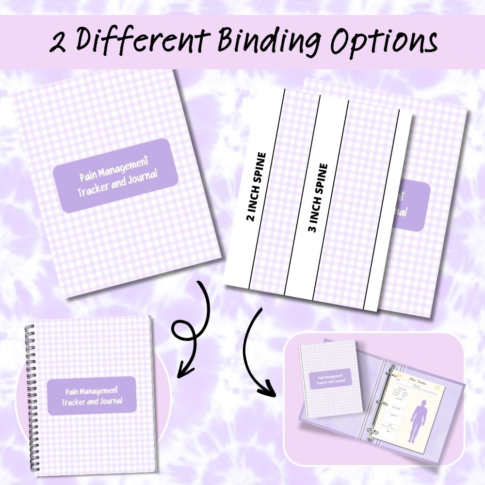 PLR Pain Management Tracker Journal