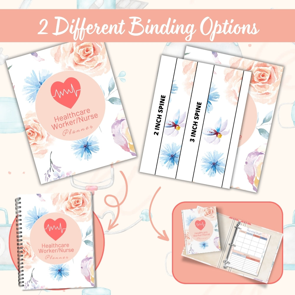 PLR Peach Healthcare Worker/Nurse Planner