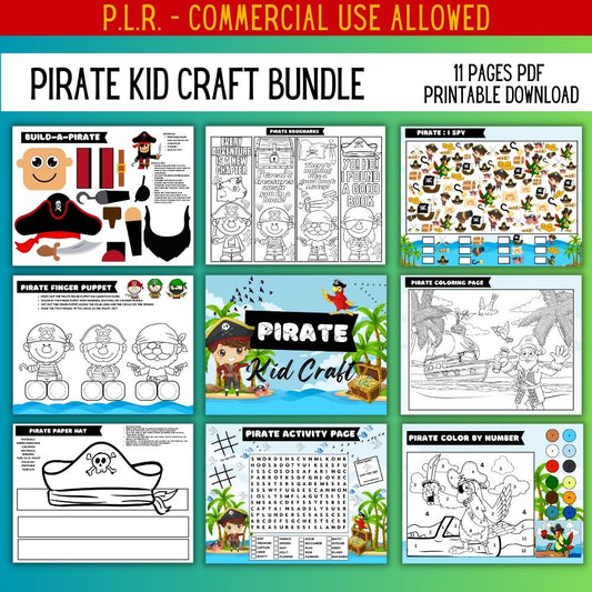 PLR Pirate Craft Bundle