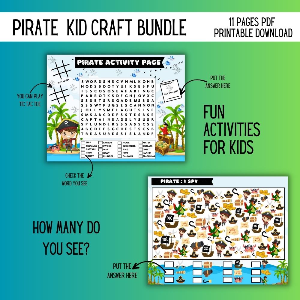 PLR Pirate Craft Bundle