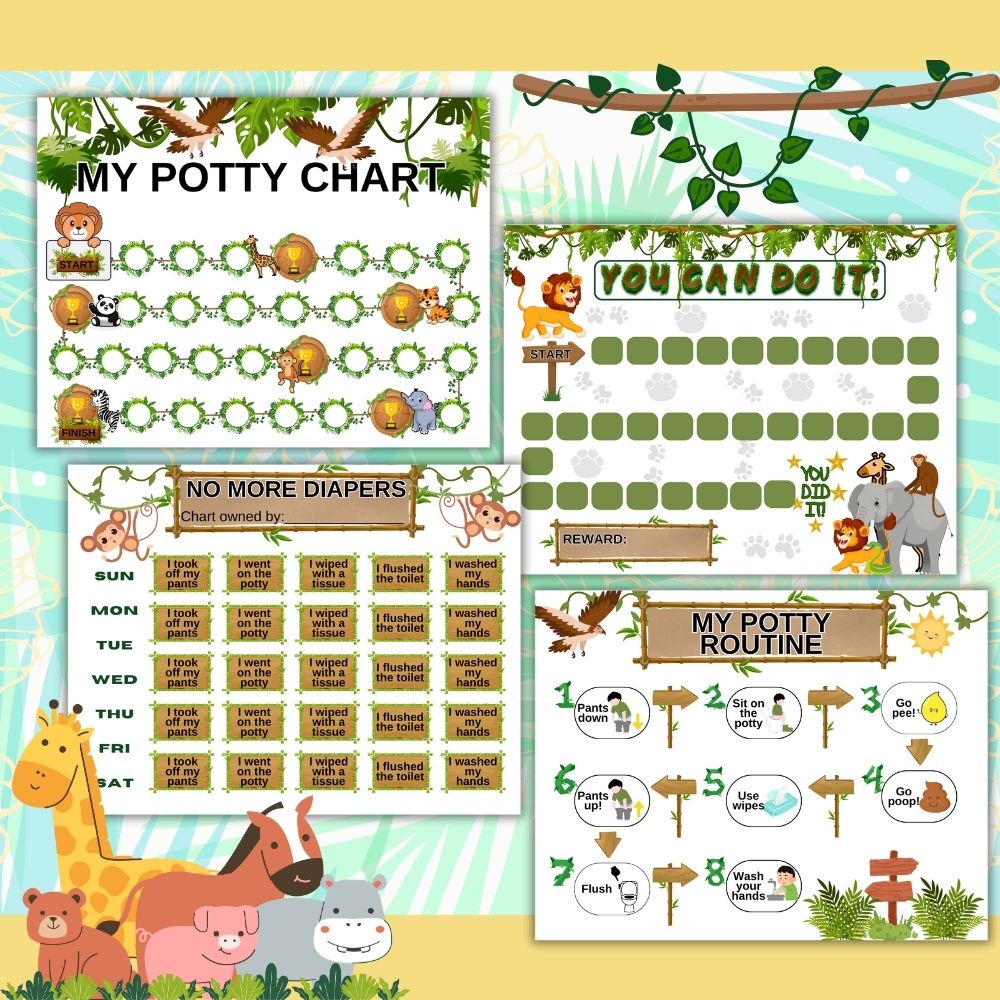 PLR Potty Training Chart