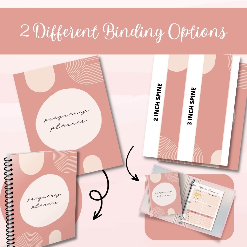 PLR Pregnancy Planner - Boho Design