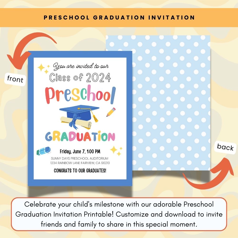 PLR Preschool Graduation Bundle