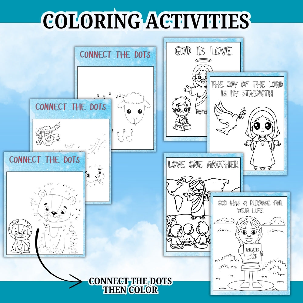 PLR Bible Activity Sheets
