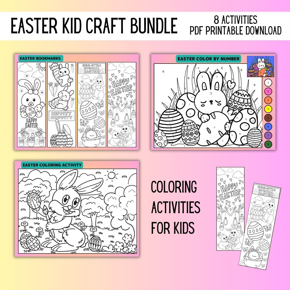 PLR Easter Kid Craft Bundle
