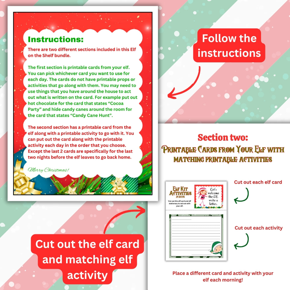 PLR Printable Elf Bundle