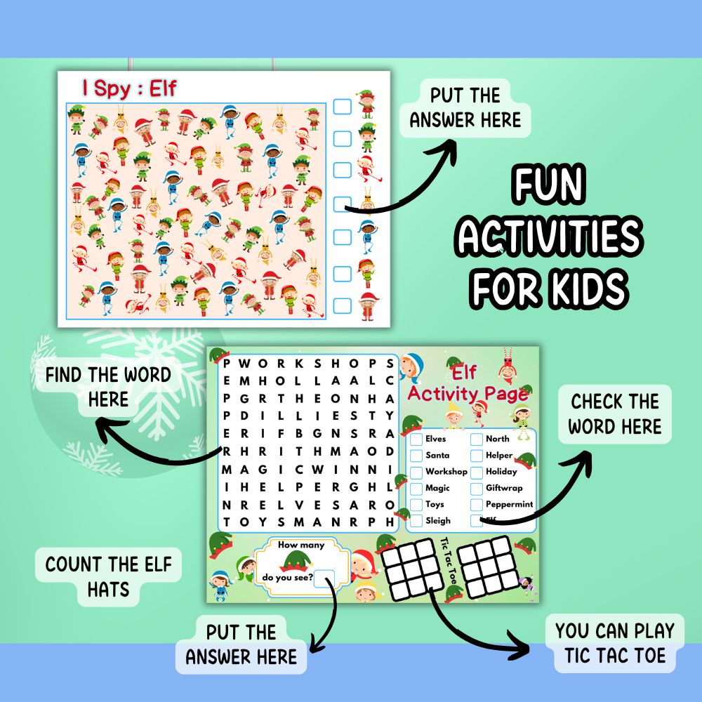PLR Elf Kid Craft Bundle