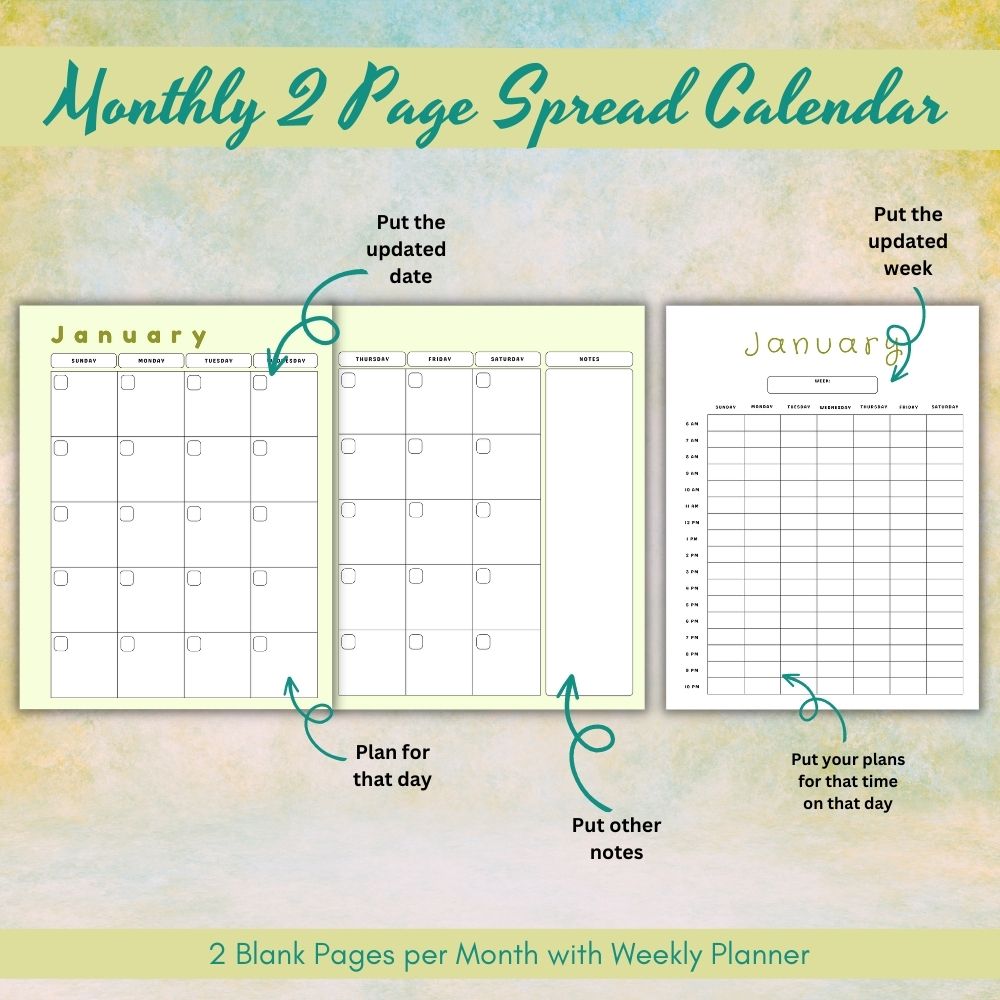 PLR Green Homeschool Planner