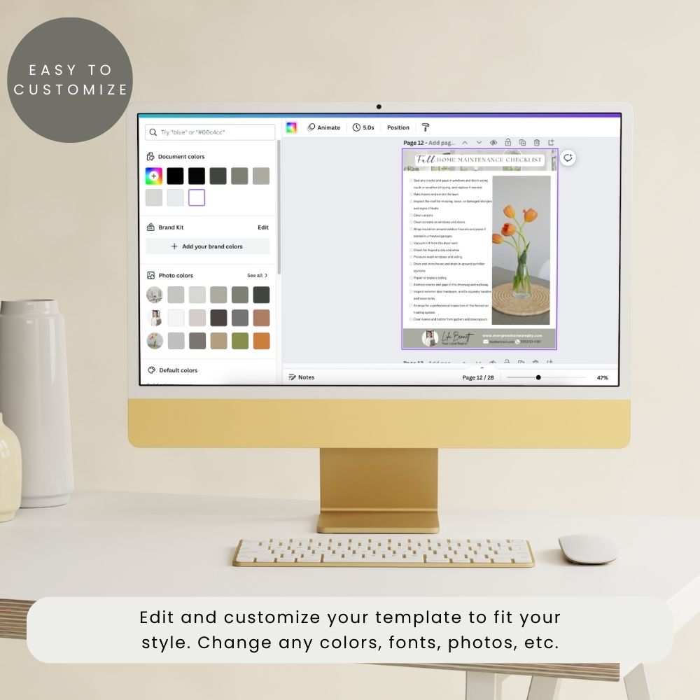 PLR Real Estate Planner Checklist