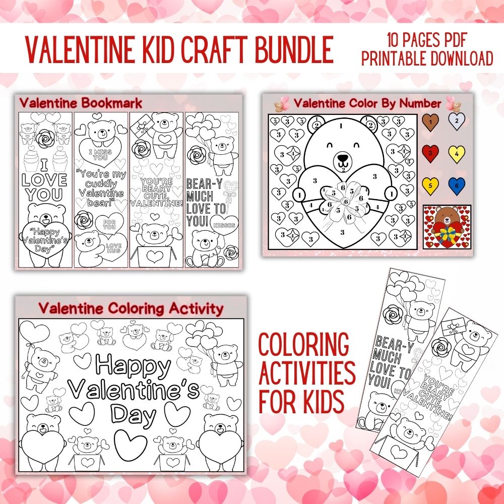 PLR Valentine Kid Craft Bundle