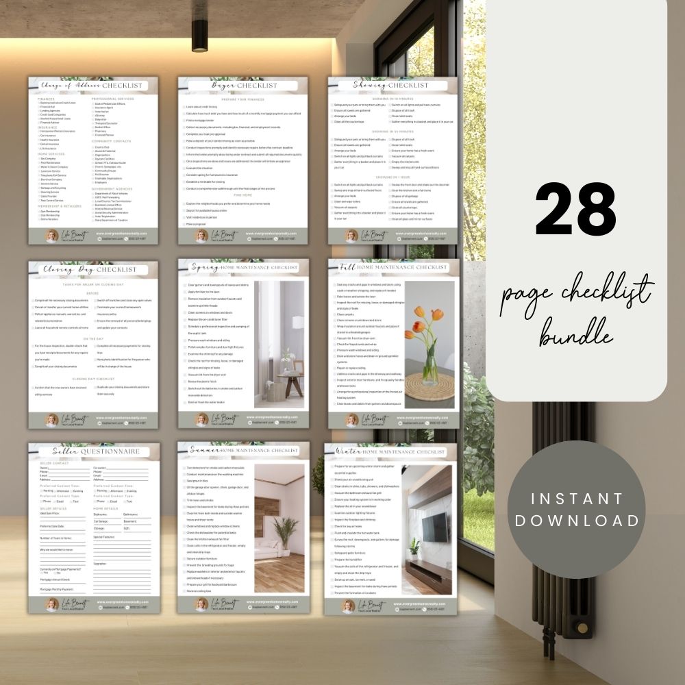 PLR Real Estate Planner Checklist