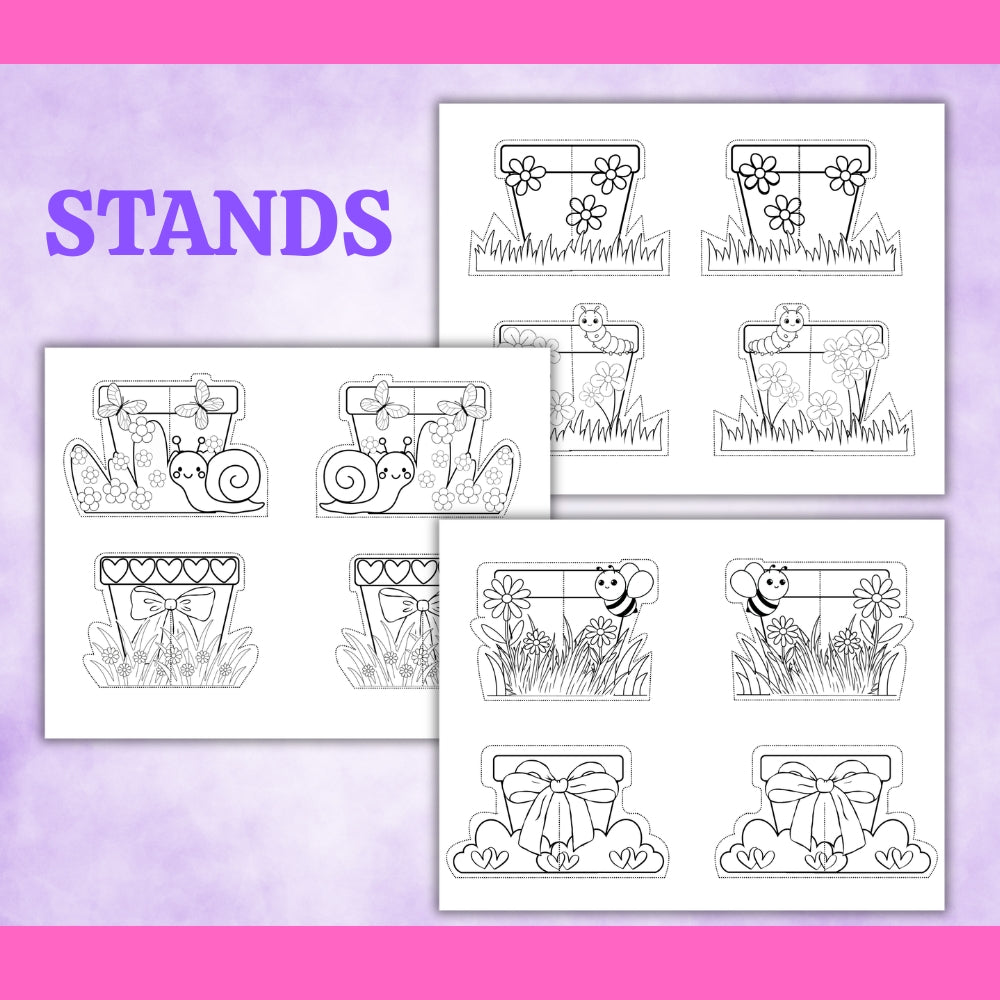 PLR Printable Standing Mother's Day Cards