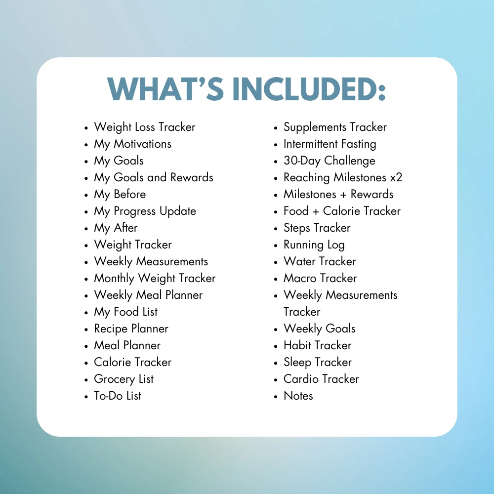 PLR Printable Weight Loss Journal