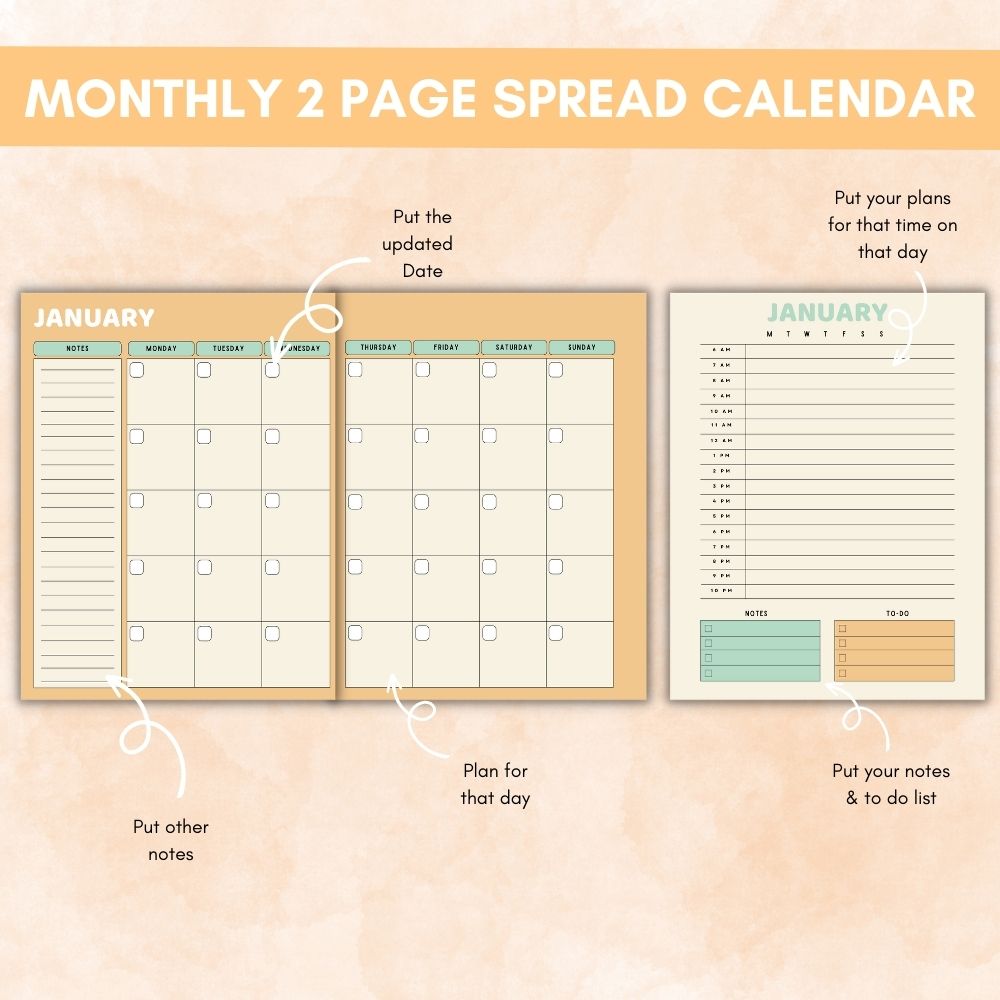 PLR Green/Orange Emergency Planner