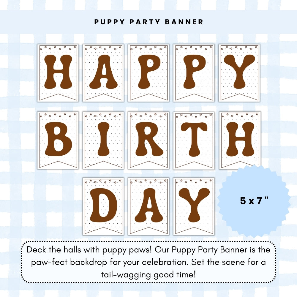 PLR Puppy Party Bundle for Boy