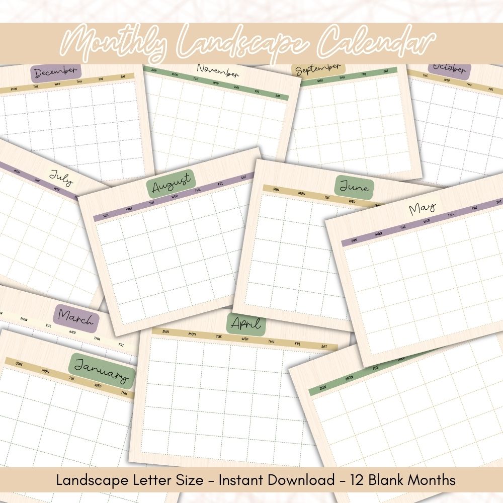 PLR ADHD Planner in a Flower Design