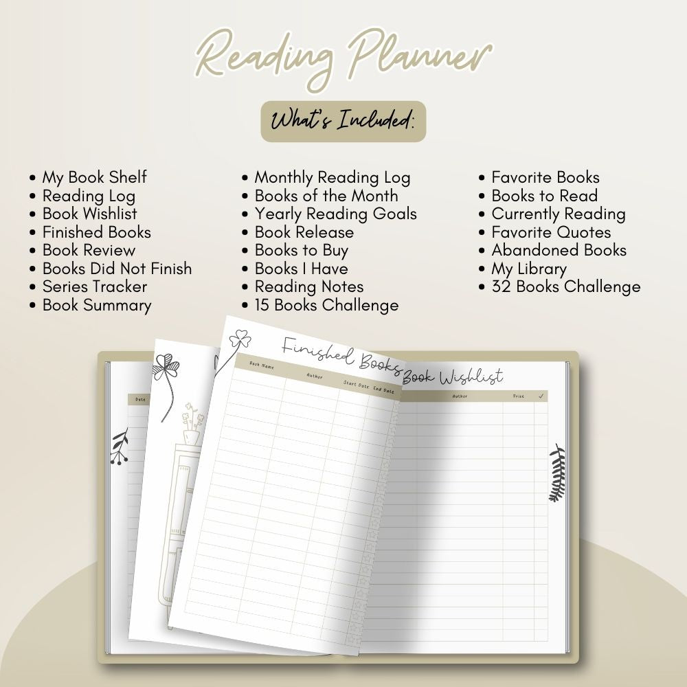 PLR ADHD Planner