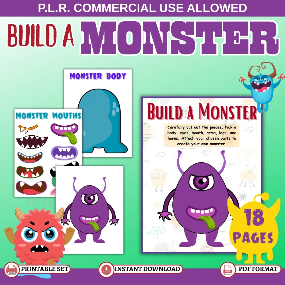 PLR Build a Monster