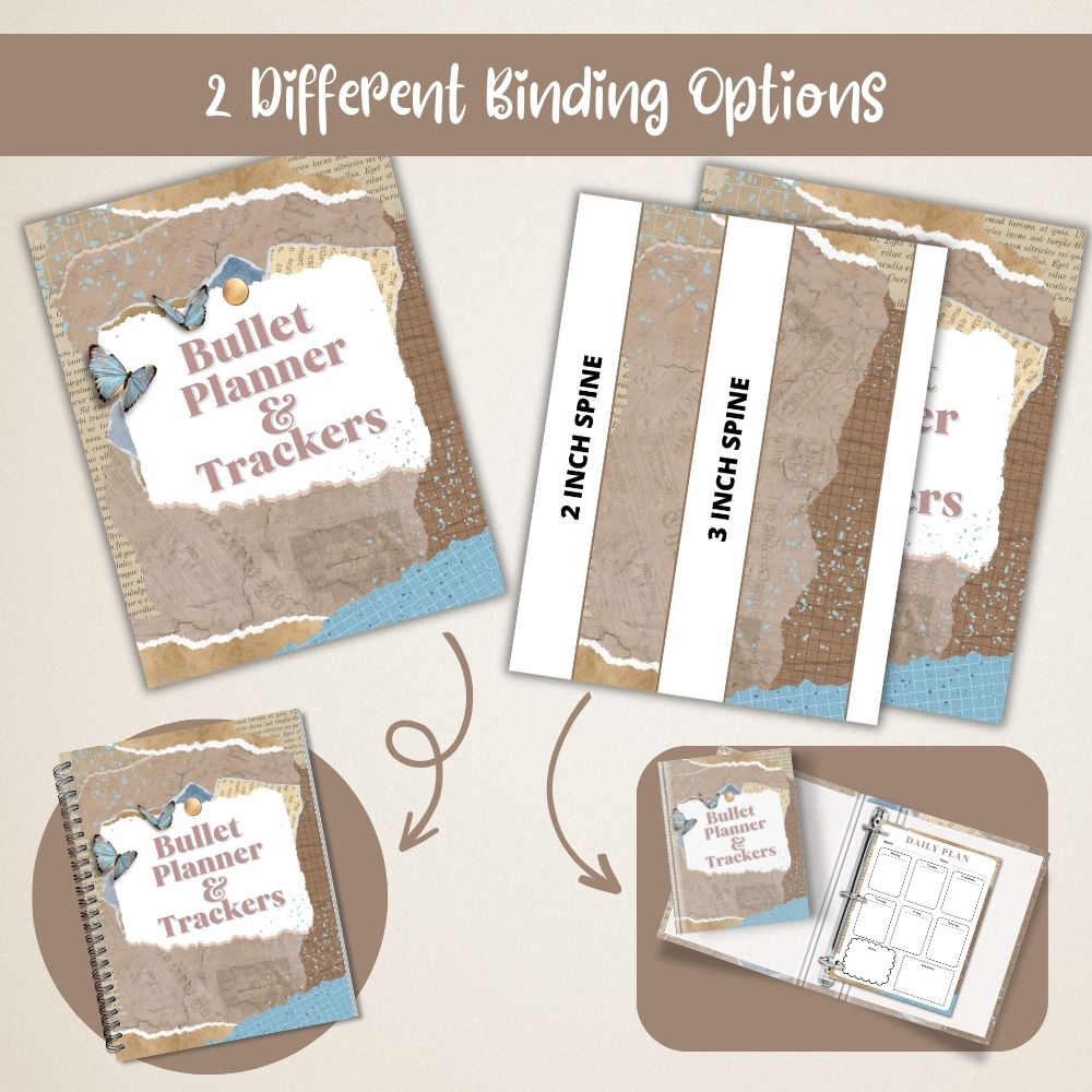 PLR Blue Bullet Planners & Trackers