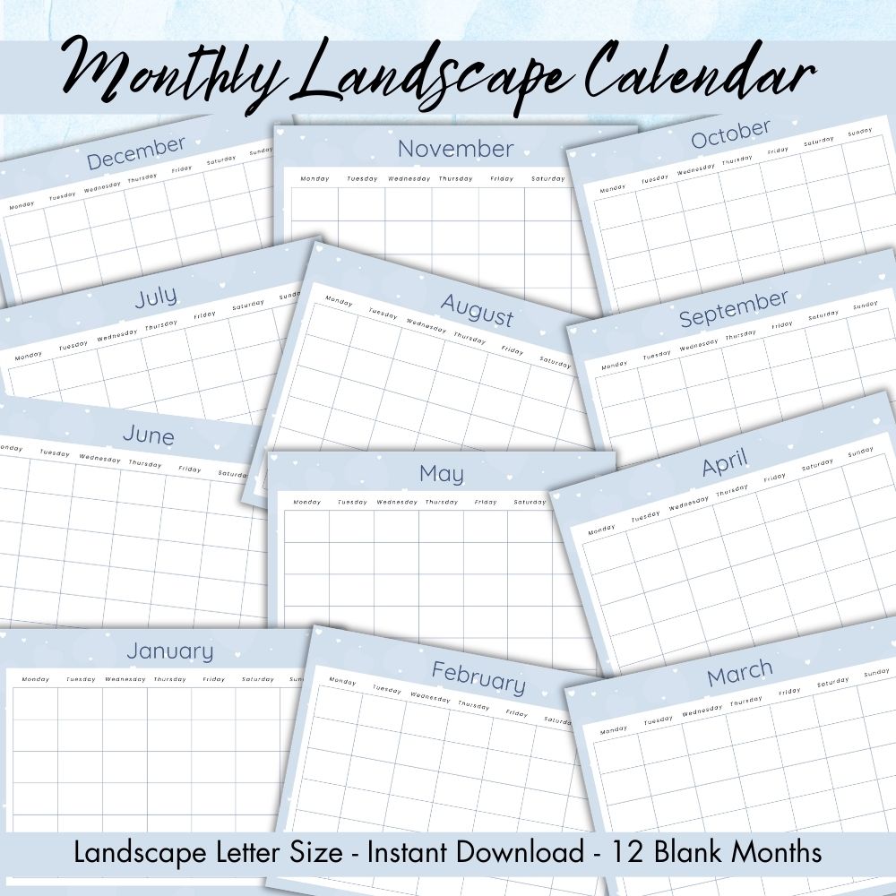 PLR Blue Self-Care Worksheet Set