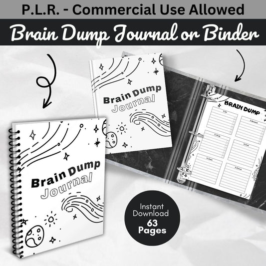 PLR Brain Dump Journal