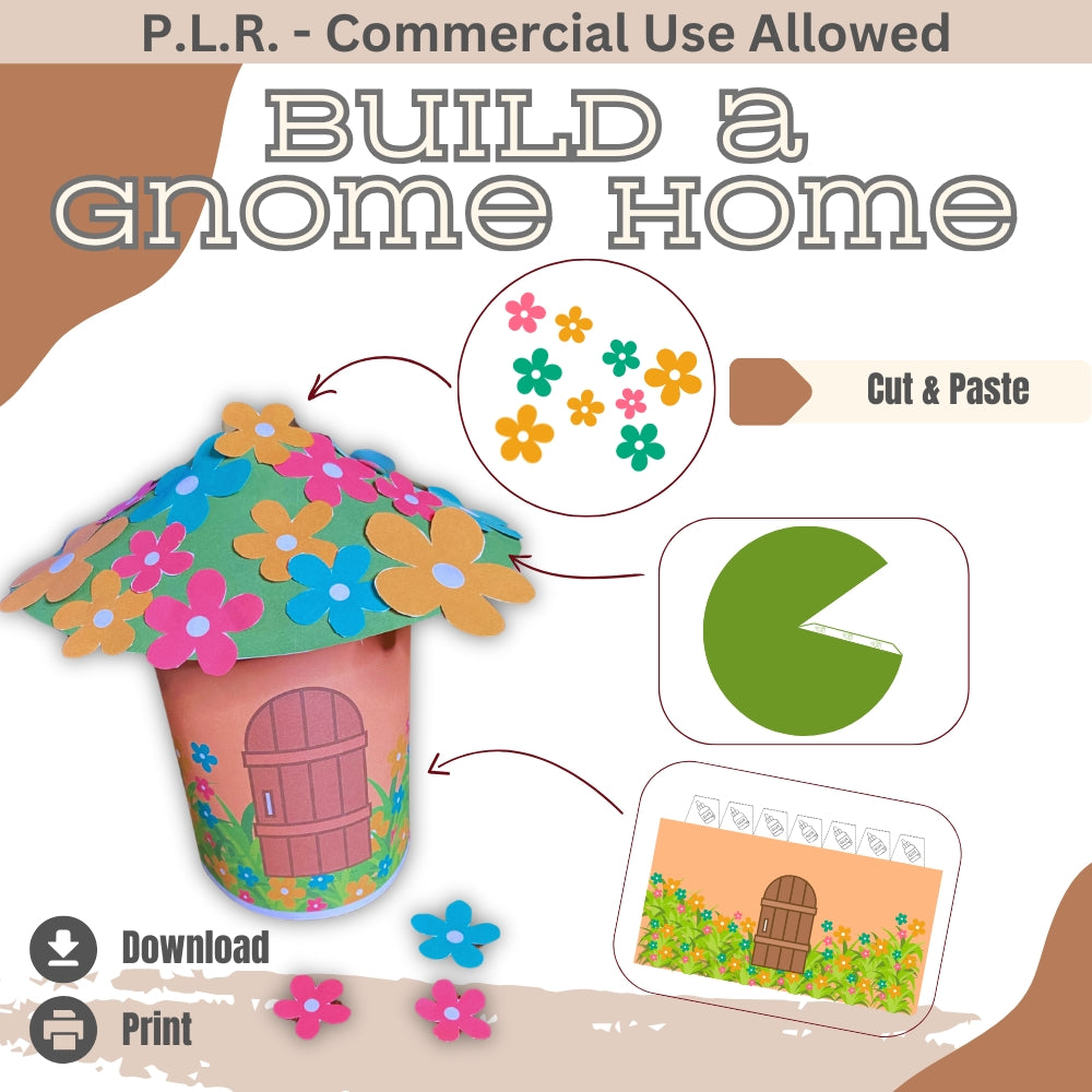 PLR Build a Gnome Home