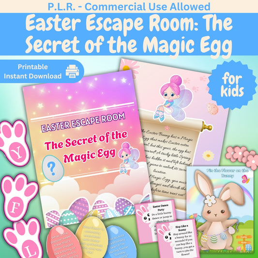 PLR Easter Escape Room for Kids