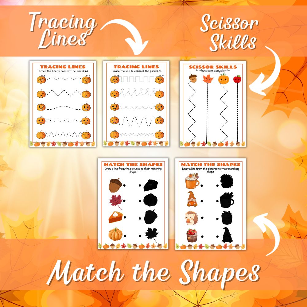 PLR Kids Fall Activity Book