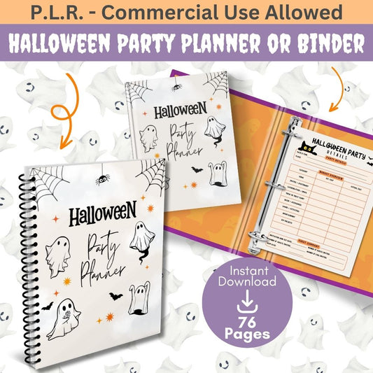 PLR Halloween Planner