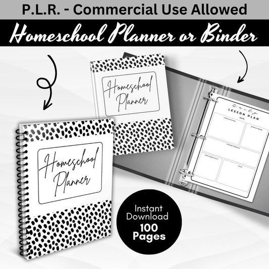 PLR Homeschool Planner