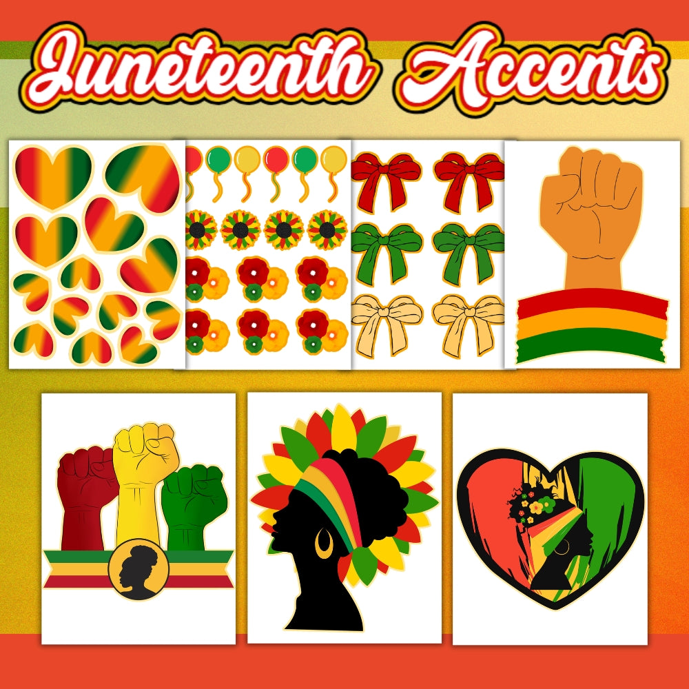 PLR Printable Juneteenth Bulletin Board Kit